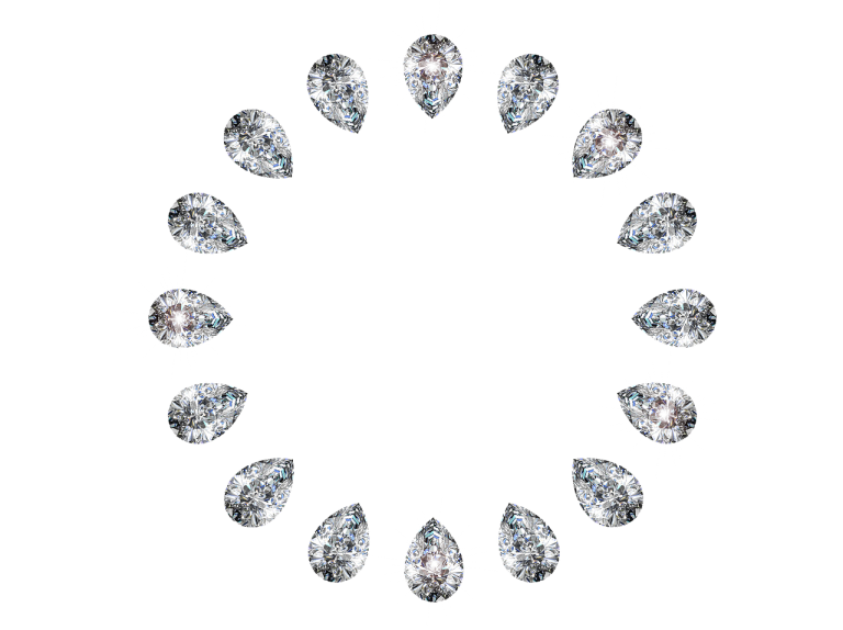 pear shaped diamonds