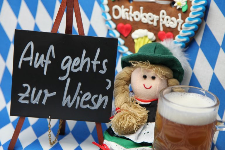 Münchner Kindl am Oktoberfest
