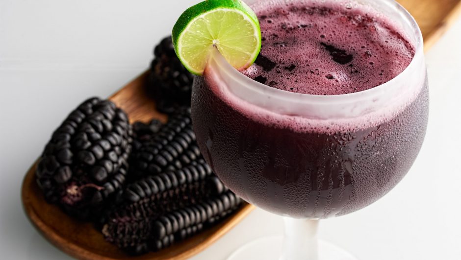 Chicha Morada: is a beverage originated in the Andean regions of