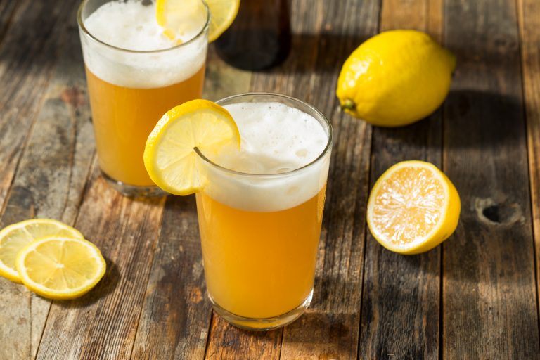 Refreshing Lemon Beer Shandy Ready to Drink
