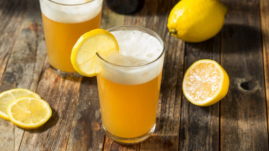Refreshing Lemon Beer Shandy Ready to Drink