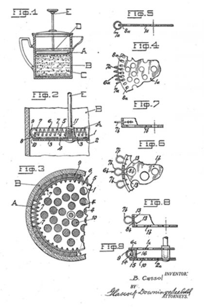 original Bruno Cassol Patent