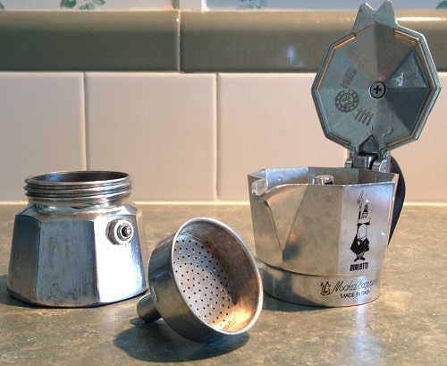 When should a stove-top espresso maker be seasoned?