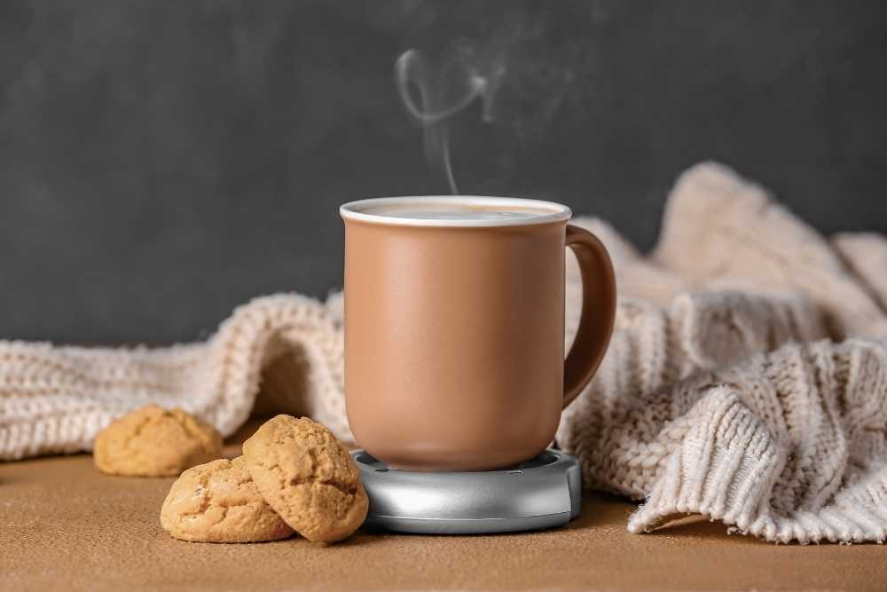 Cosori Gravity Induction Coffee Warmer&Beverage Warmer for Desk Auto Shut Off